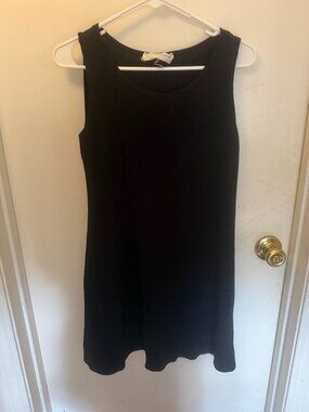Casual Corner Black Tank Dress W L